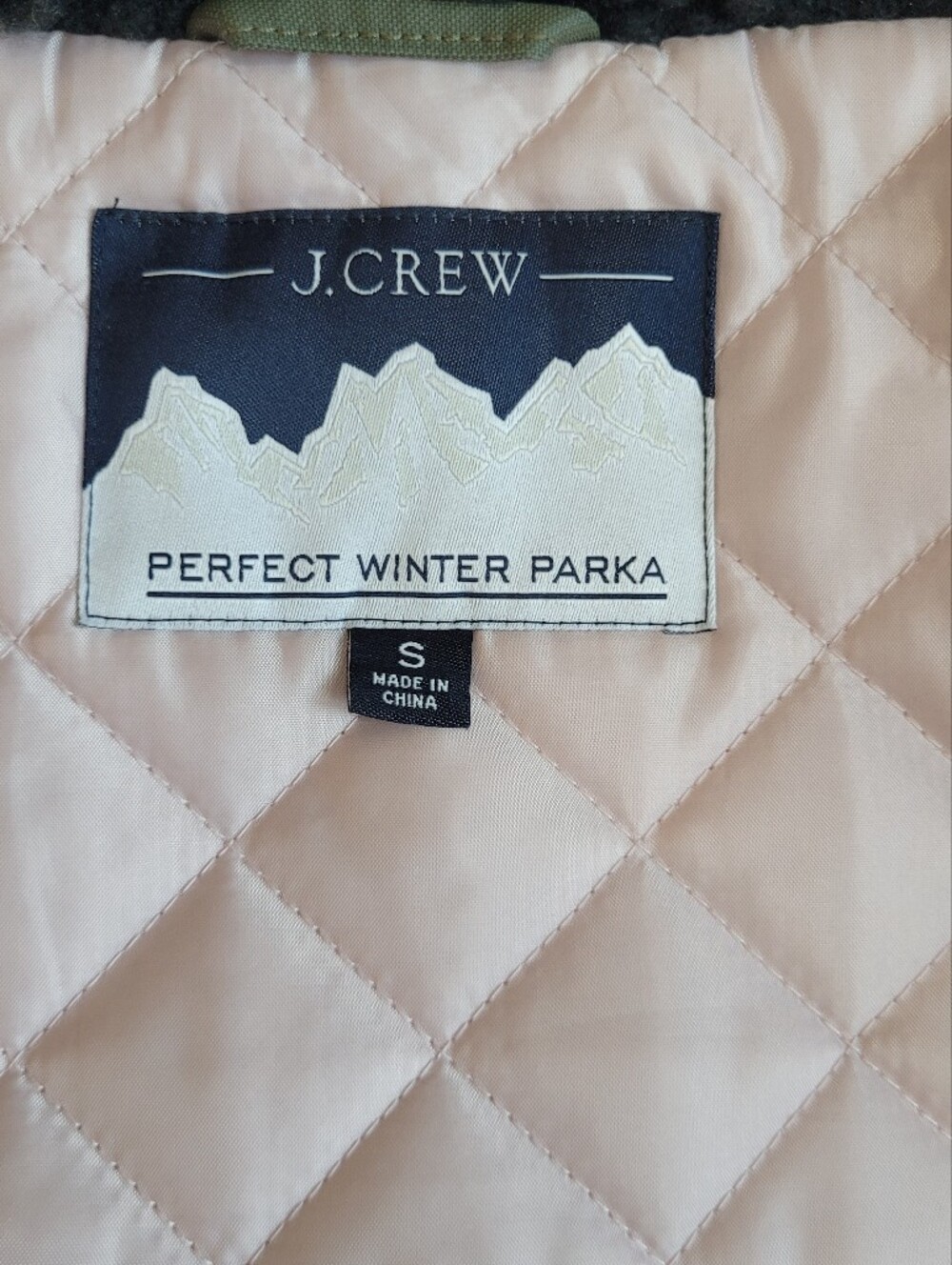 EUC J.Crew Perfect Winter Parka Eco-Friendly Primaloft Size M - Picture 5 of 13